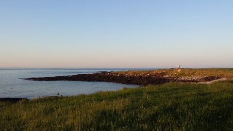 Sunset on Metinic Island