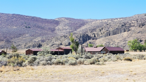 Camp Tule Lake Looking West