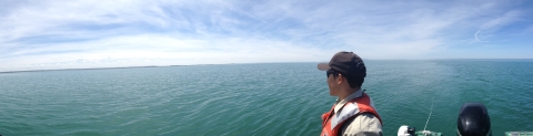 Fish biologist heading out to conduct fish surveys on Lake Erie.jpg