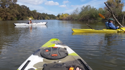 Paddle tour at Stone Lakes National Wildlife Refuge