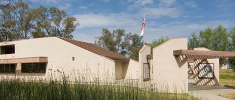 Picture of the Visitor center and headquarters at the Sacramento NWR