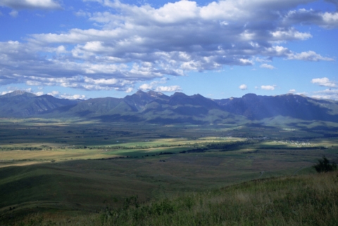 National Bison Range Valley View
