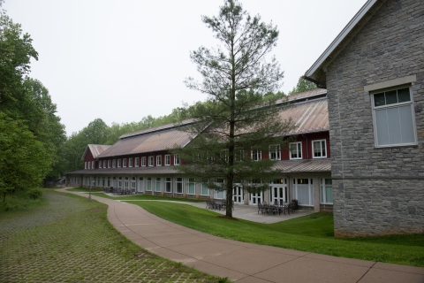 Side view of Instructural East Building located at National Conservation Training Cente4r