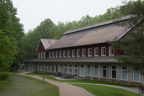 Side view of Instructural East Building located at National Conservation Training Center