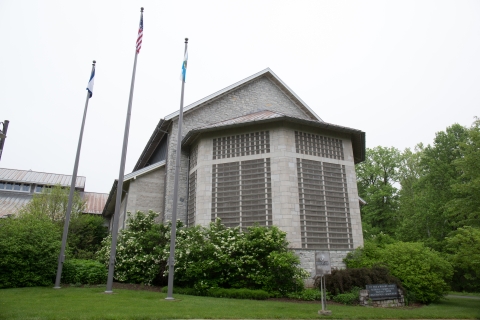 Entry and registration building at National Conservation Training Center