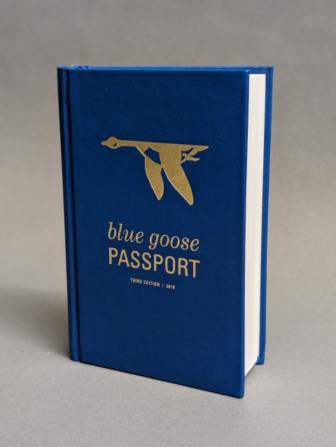 Blue Goose Passport Book