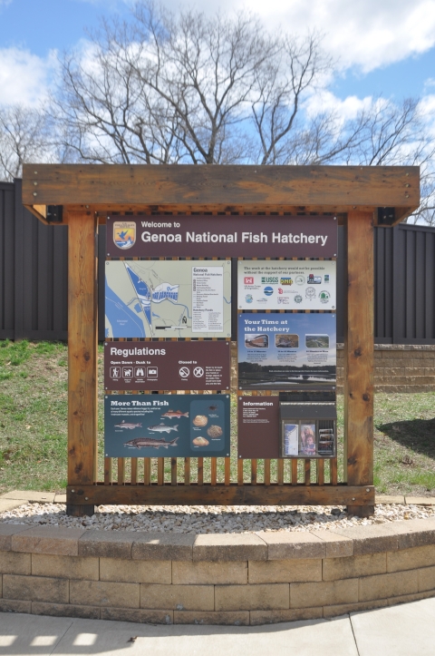 Information and maps about the Genoa National Fish Hatchery