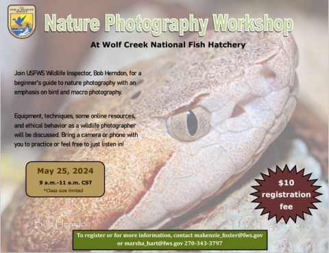 Nature Photography Workshop flyer