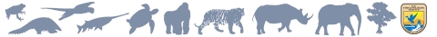 grey silhouettes of different animals with US Fish and Wildlife Service logo 