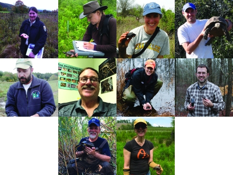 Montage of conservation parnters.