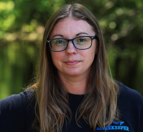 Emily Floore, the St. Marys Riverkeeper.