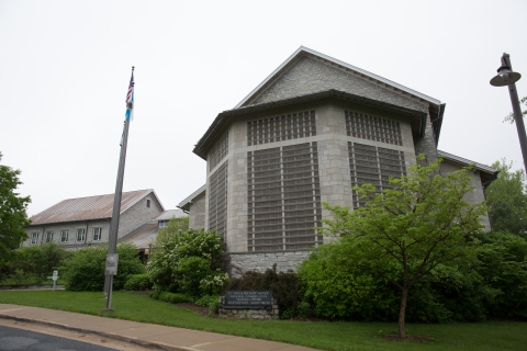 Front of Entry building