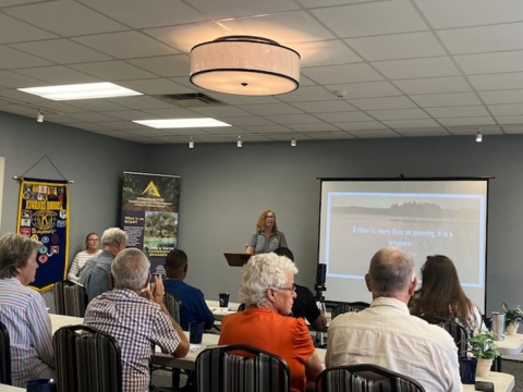 Group presentation with powerpoint