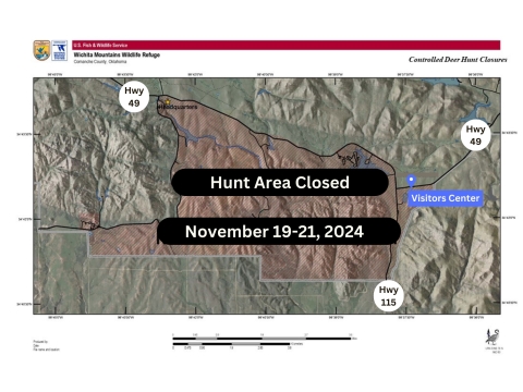 Hunt Area Closed Map