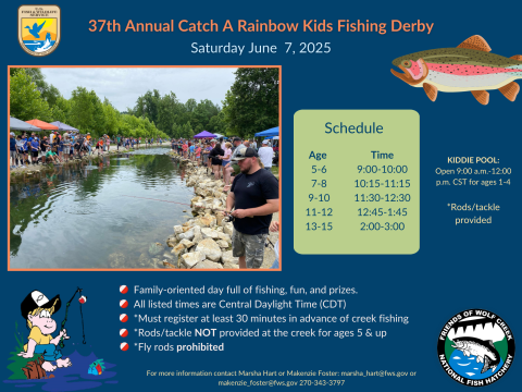 2025 Fishing Derby Flyer