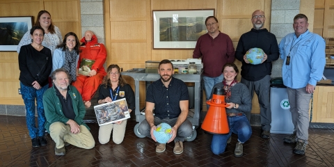 Photo of Conservation Science Branch staff