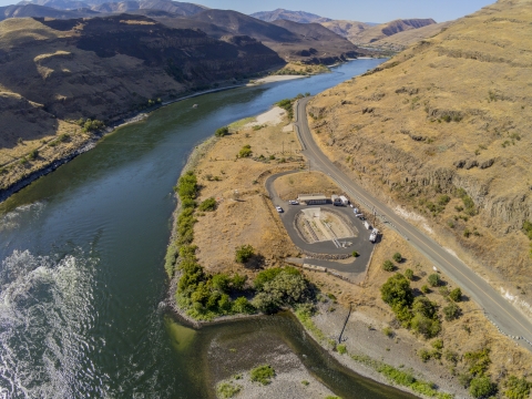 Captain John Rapids Satellite