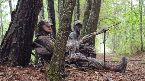 Turkey hunting at Savannah NWR