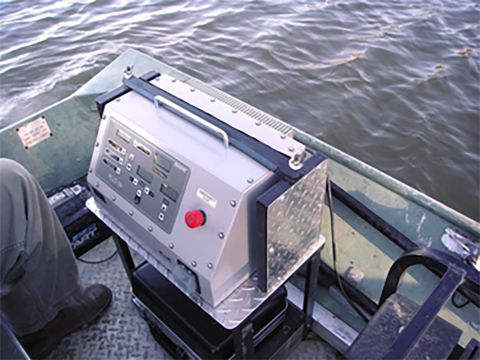 Electrofishing control box