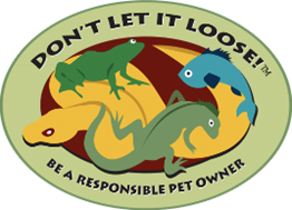 Don't Let It Loose! Be A Responsible Pet Owner logo
