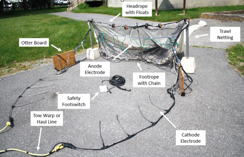 Example Electrified Otter Trawl Structure