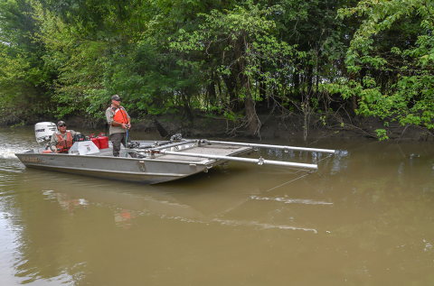 The sampling pass continues.