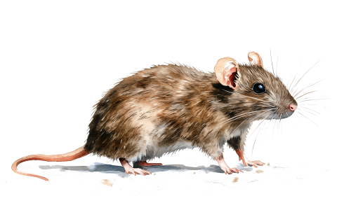 Illustration of a rat
