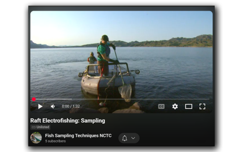 Raft Electrofishing