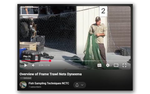 Dyneema Frame Trawl Nets