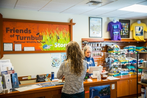 The Friends of Turnbull NWR nature store