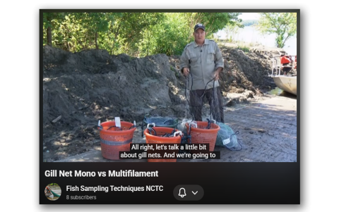 Net comparisons and factors to consider for purchasing, monofilament vs. multifilament, dyeing.