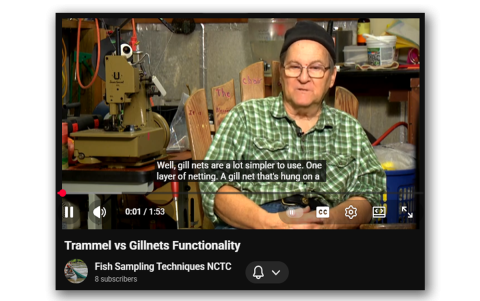 Relationship to another entanglement gear, the Trammel Net.