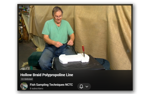 Hollow Braid Polypropylene Line