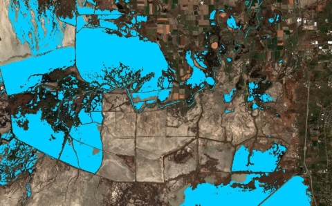 Satellite Imagery of Refuge from November 2, 2025