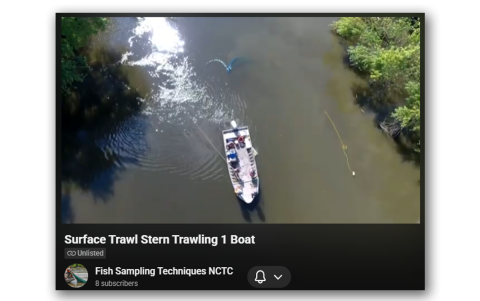 Surface Trawl Stern Trawling 1 Boat