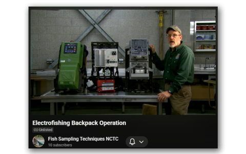 Electrofishing: Backpack Operation