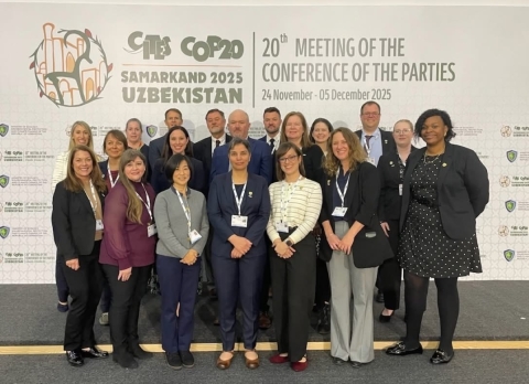 Group photo of the U.S. delegation to CITES CoP20