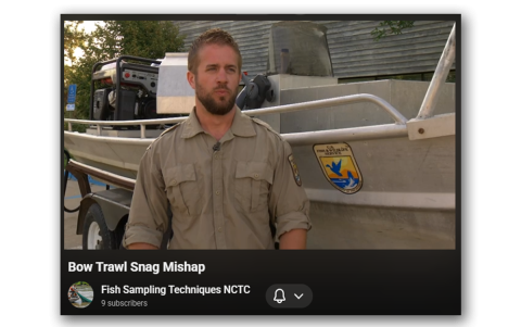 Bow Trawl Snag Mishap