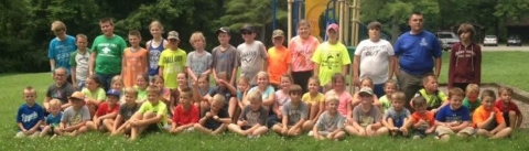 Children at Friends of Dale Hollow NFH event