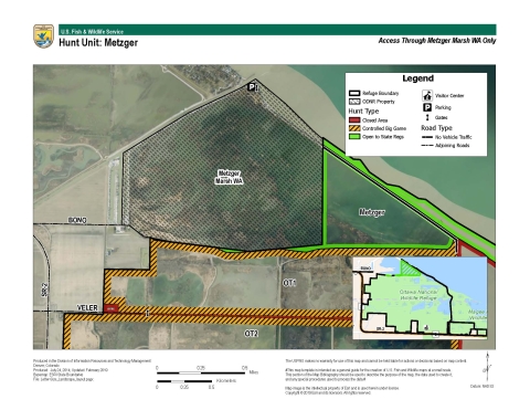 For more information on Ottawa National Wildlife Refuge hunting maps call (419) 898-0014 or visit 14000 West State Route 2 Oak Harbor, OH 43449-9485