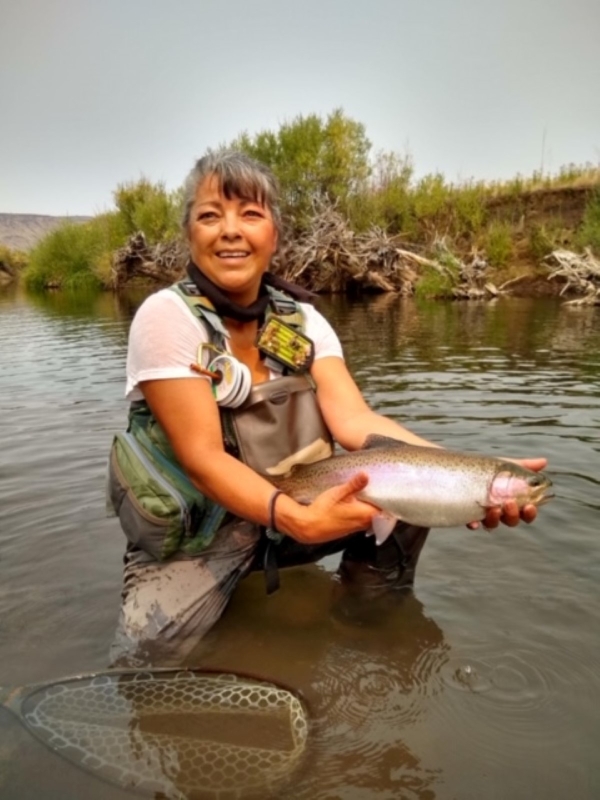 Angling at Malheur NWR for redband trout
