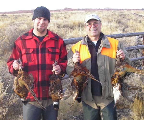 Malheur NWR_Pheasant Hunting 2006_Eric Beckwith, Sisters OR & Randy Partipilo, Bend OR