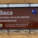 Baca National Wildlife Refuge Sign