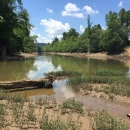 Highland Dam Removal Site on the West Fork River in West Virginia