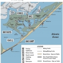 Front page of the trail map for Chincoteague National Wildlife Refuge