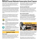 National Coastal Wetlands Conservation Grant Program Factsheet