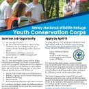 Seney National Wildlife Refuge Youth Conservation Corps Flyer