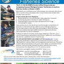 2023 USFWS Fisheries Biotech Job Flyer 