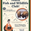 Spring 2024 - Virtual Youth Fish & Wildlife Club Flyer