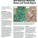 2019 National Wetlands Status and Trends Report Fact Sheet